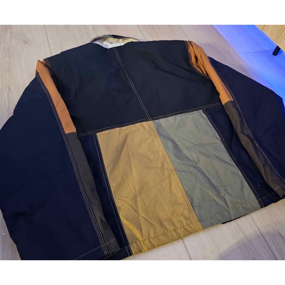 Carhartt Rework Multi-Color Patchwork Detroit Jacket - Picture 9 of 9